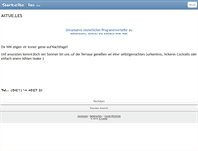 Tablet Screenshot of lox-bar.de